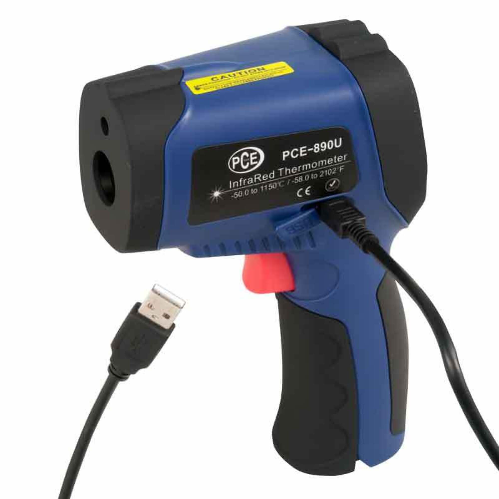 PCE Infrared Thermometer — Non-Contact, Digital, Model# PCE-890U